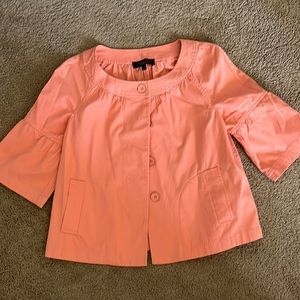 Talbots Salmon Poncho Size 2